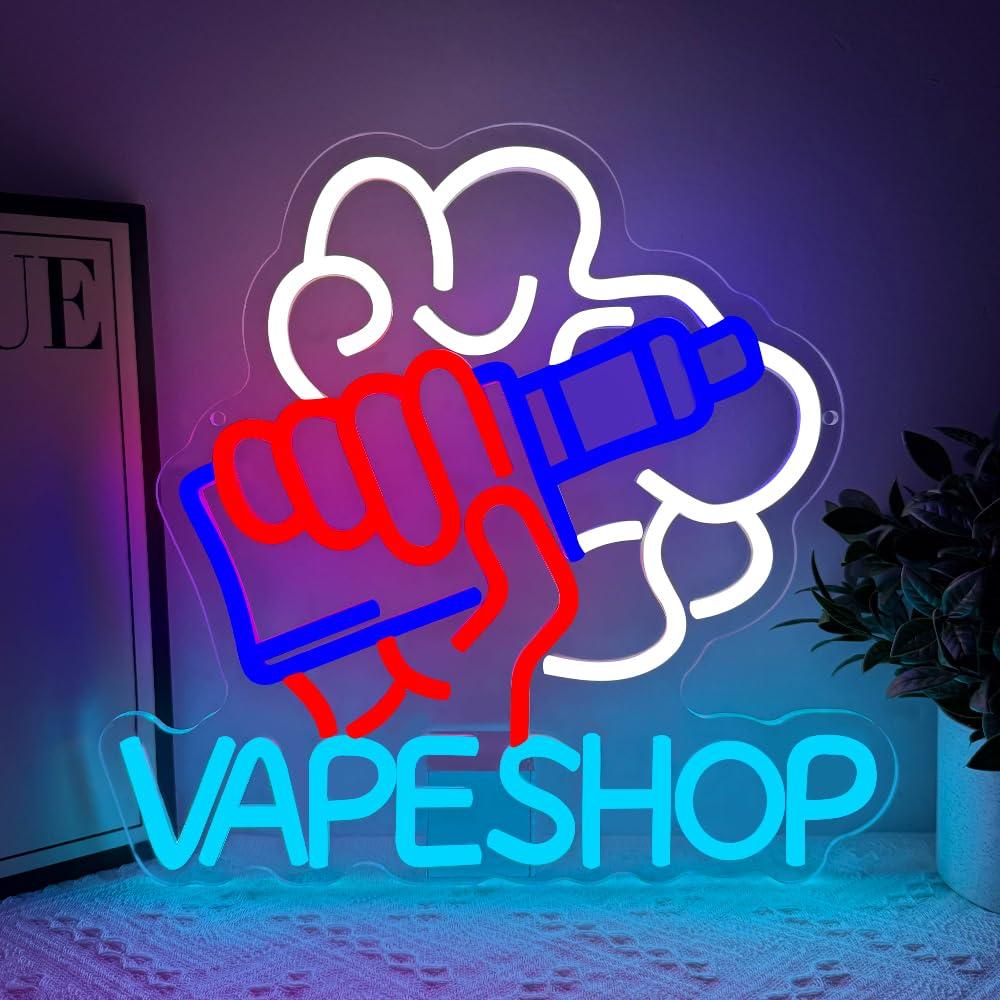 Vaping Store - Vape Shop Neon Sign Electronic Cigarettes